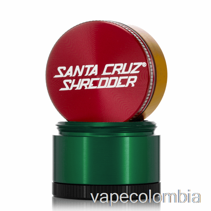 Trituradora De Vape Desechable Santa Cruz, Molinillo Pequeño De 4 Piezas De 1,6 Pulgadas Rasta (40mm)